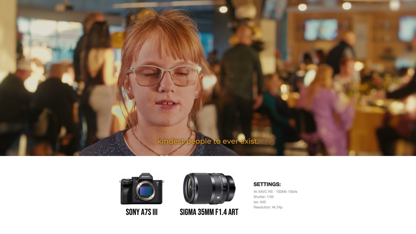 Frame and camera settings from Turning 90