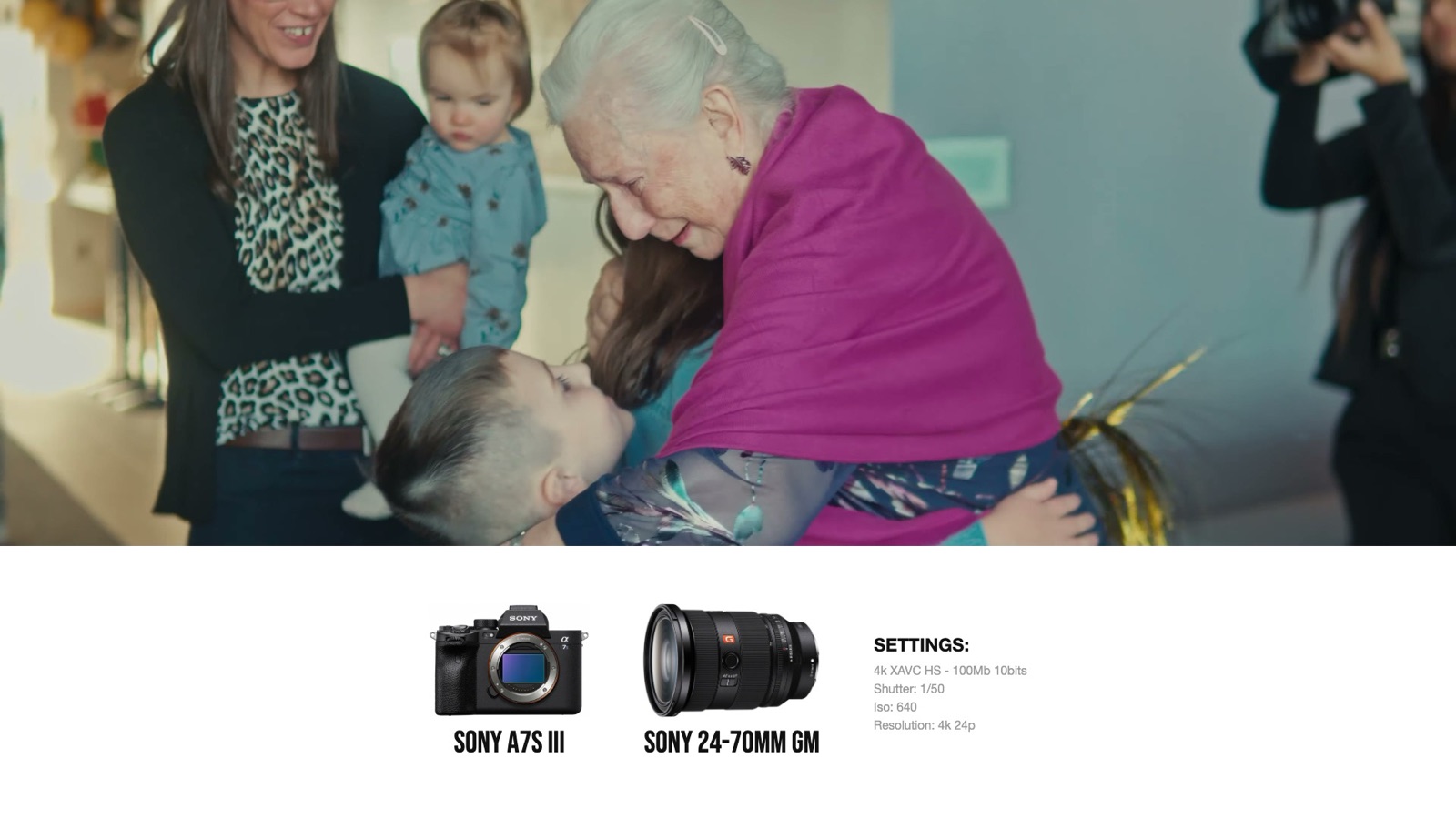 Frame and camera settings from Turning 90