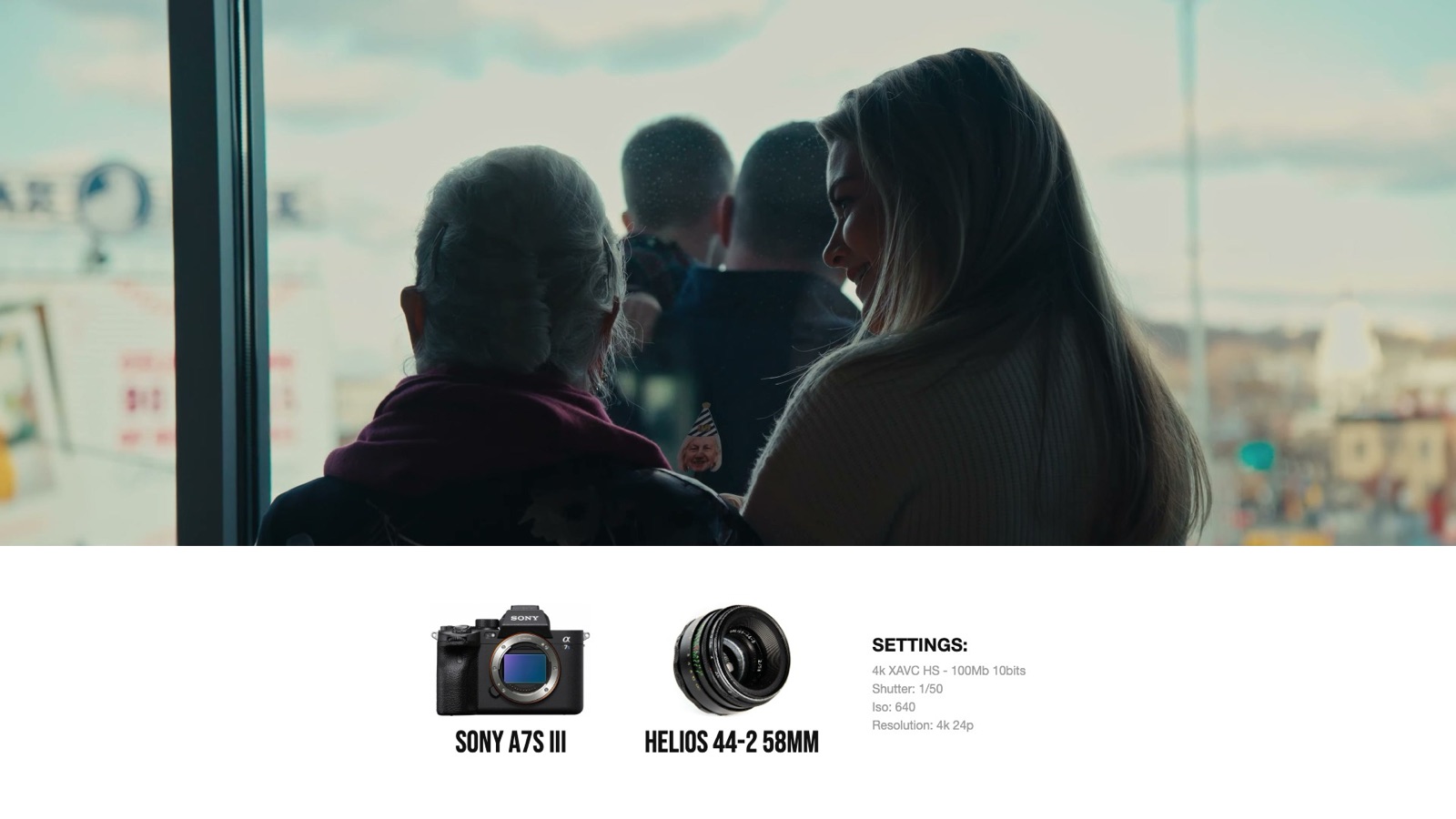 Frame and camera settings from Turning 90