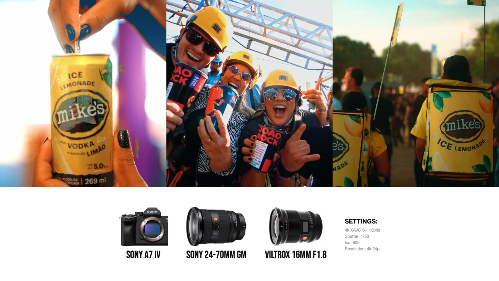 Frame and camera settings from Mike's at João Rock