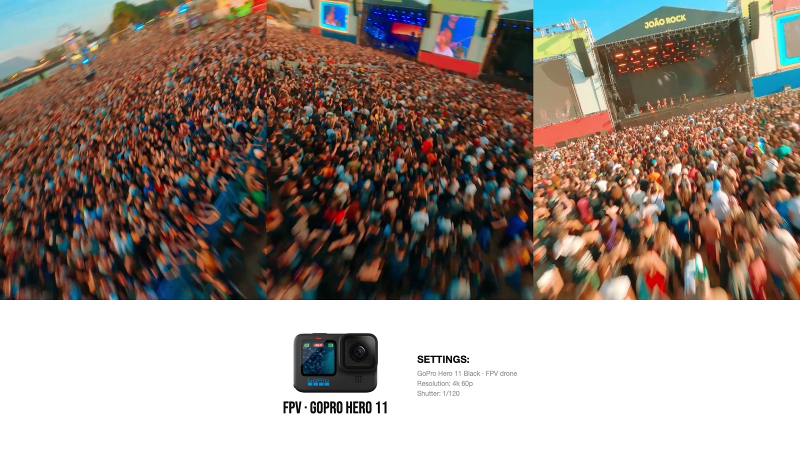 Frame and camera settings from Mike's at João Rock